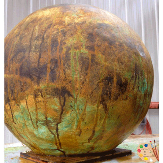 How to Make Concrete Garden Spheres