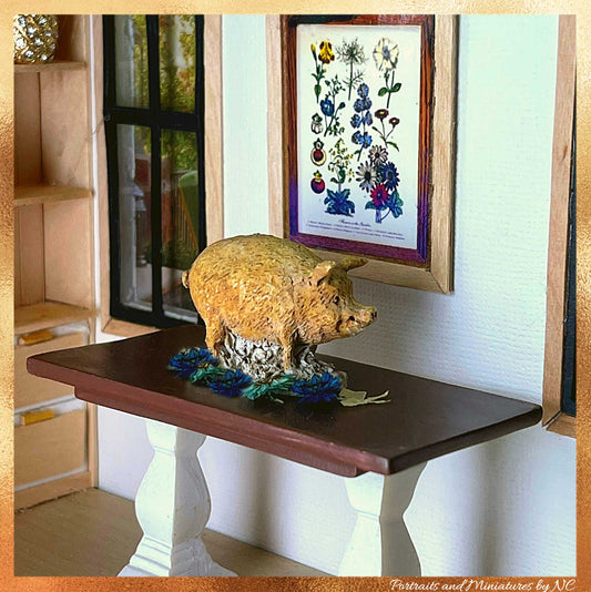 Farmhouse pig decor