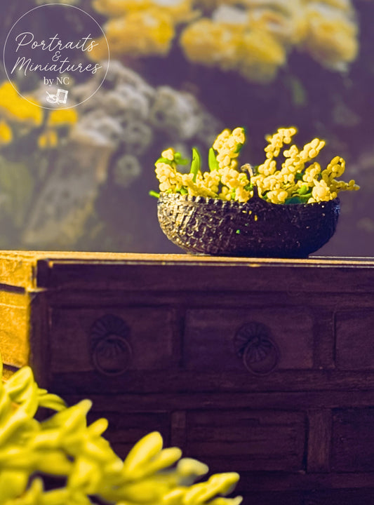 Crafting Miniature Acacia Puffs with Fimo