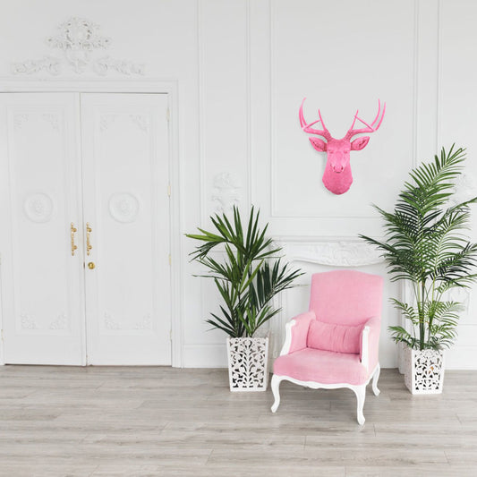 Pink Deer in Room