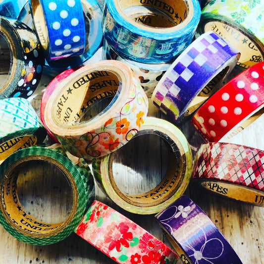 Washi Tape - Japanese decorative tapes