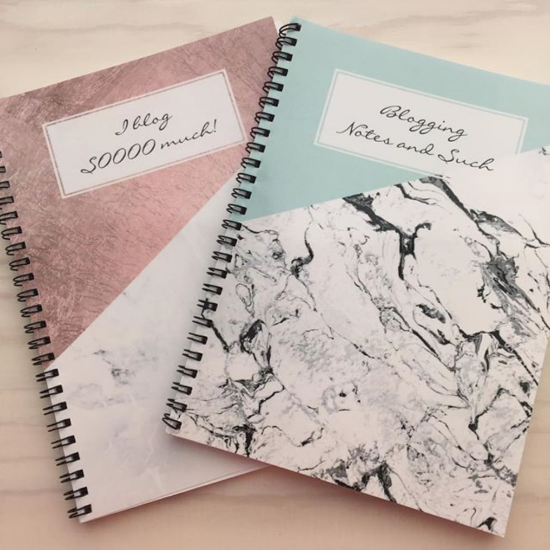 spiral notebooks