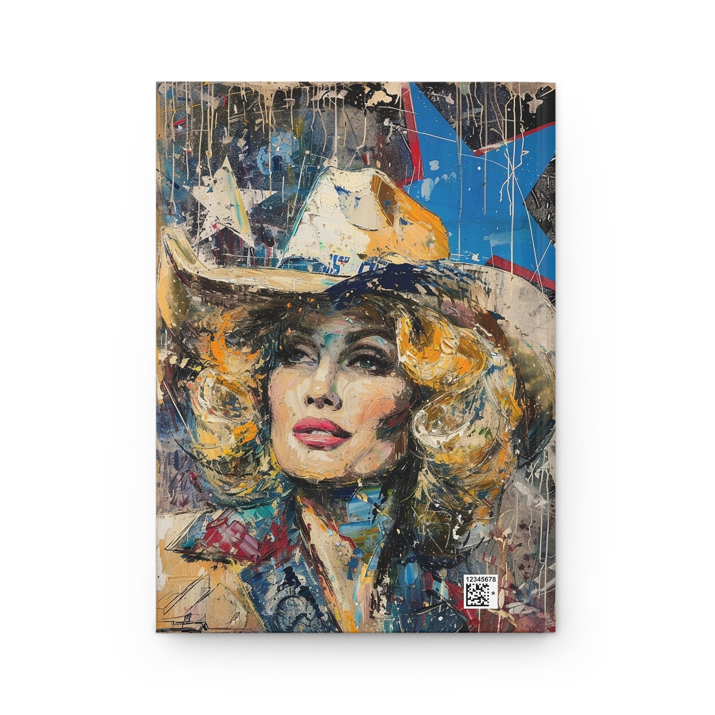 Hardcover Journal Matte - Country Queen back