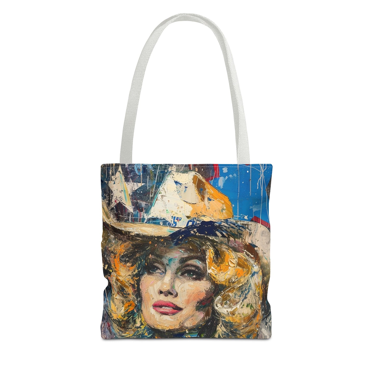 Tote Bag - Country Queen white handle