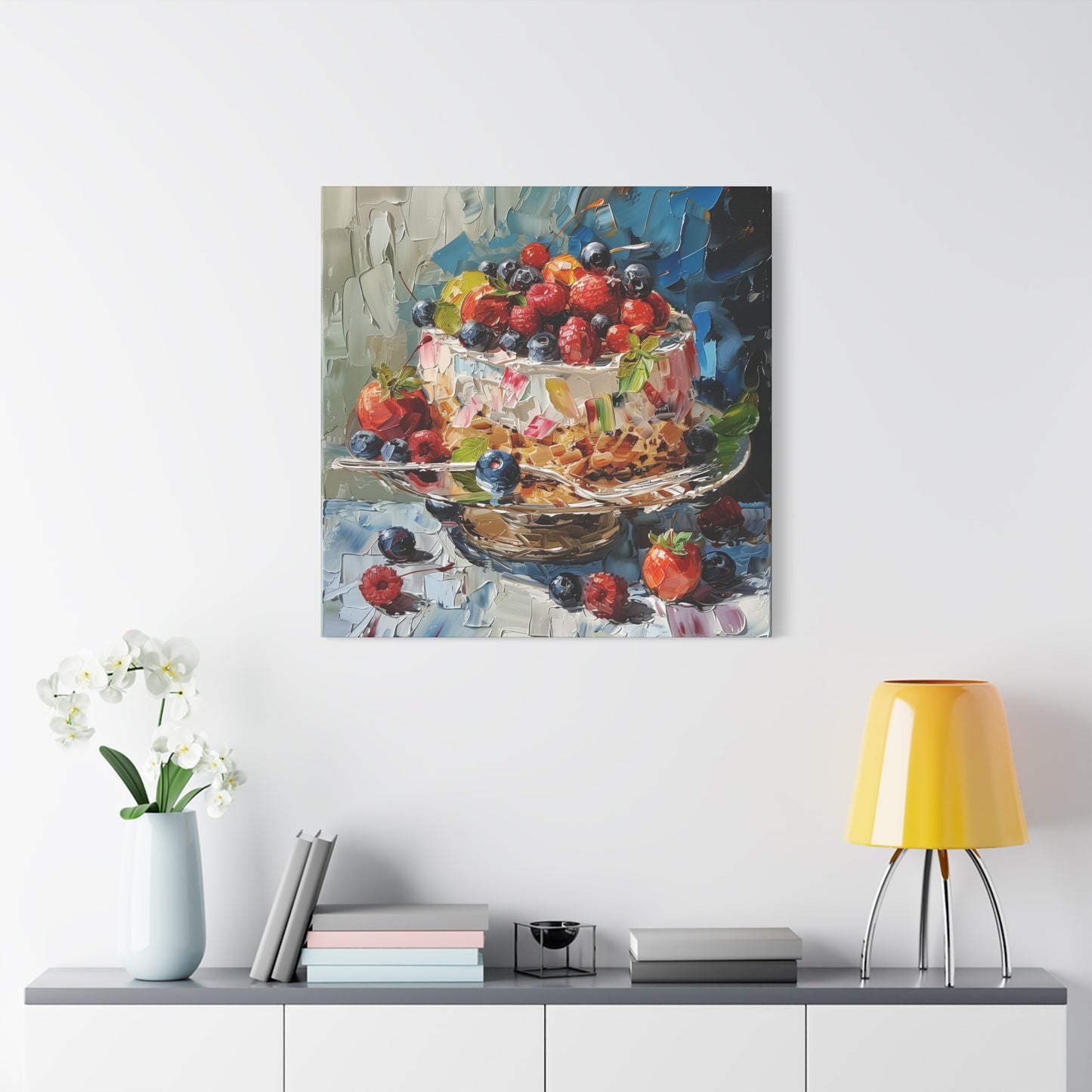 Luscious Dessert - Matte Canvas, Stretched, 1.25"