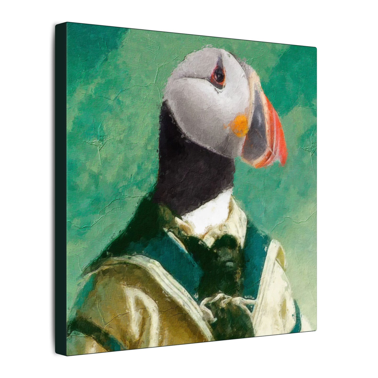 Papageientaucher Ahoi - Leinwand-Galerie-Wraps