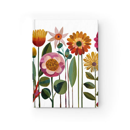 Floral Bloom Journal - Whimsical Flower Design, Perfect for Creative Writing, Personal Reflection, or Gift for Nature Lovers