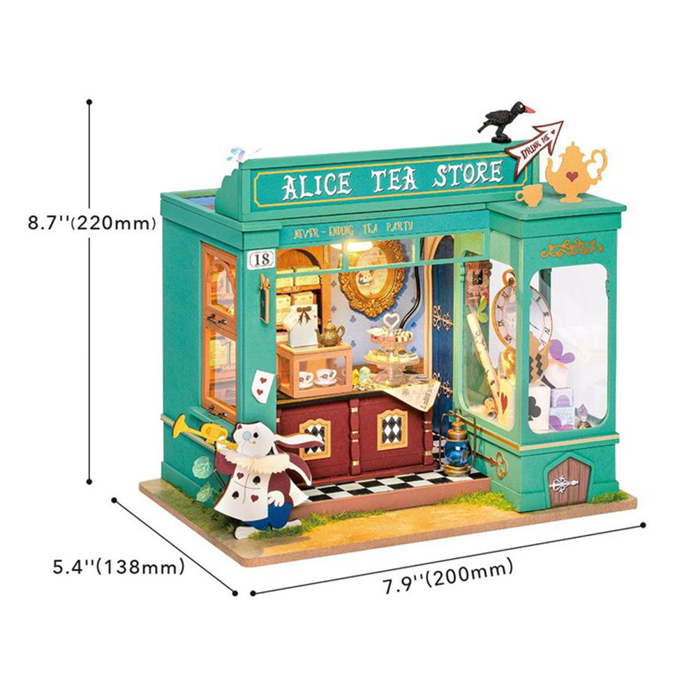 Alice Tea Store Kit Dimensions