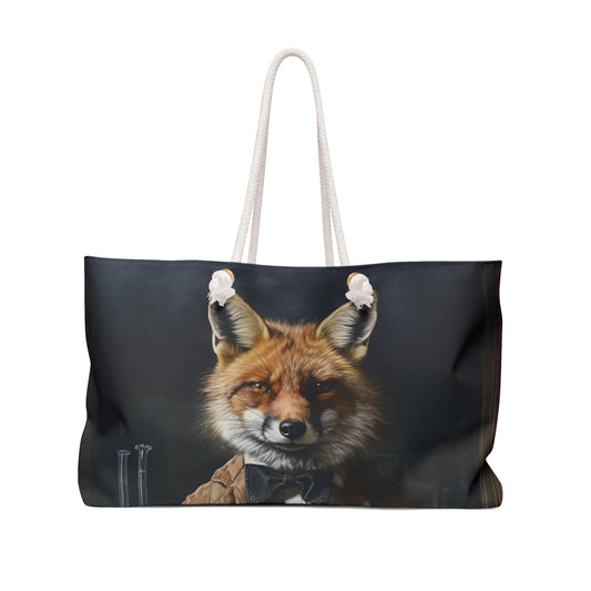 Weekender Tote Bag - Mr. Fox Front
