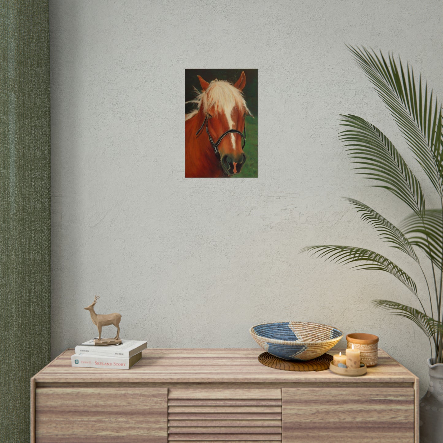 Rolled Posters - Brown Horse Art Poster
