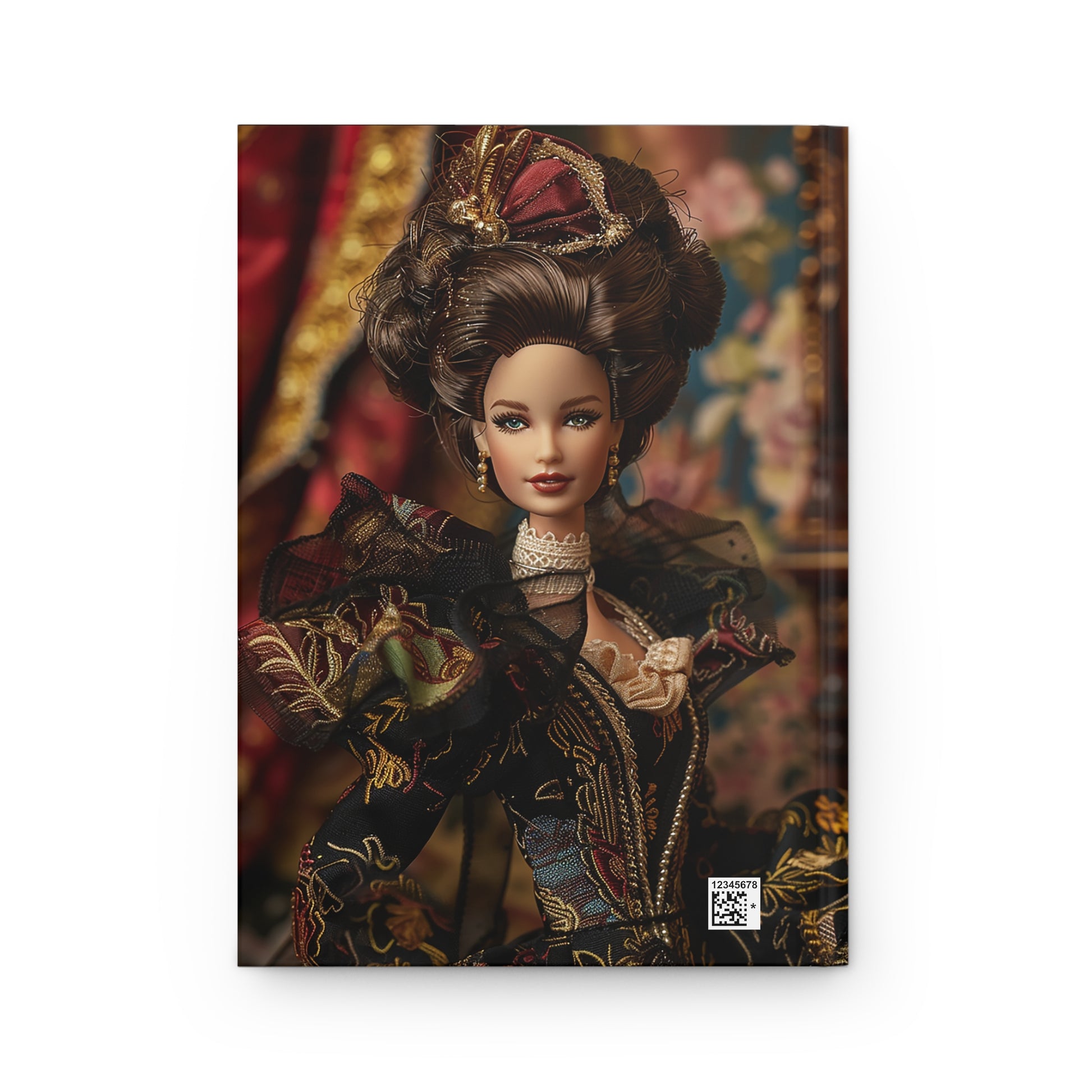 Hardcover Journal Matte - Victorian Barbie-back