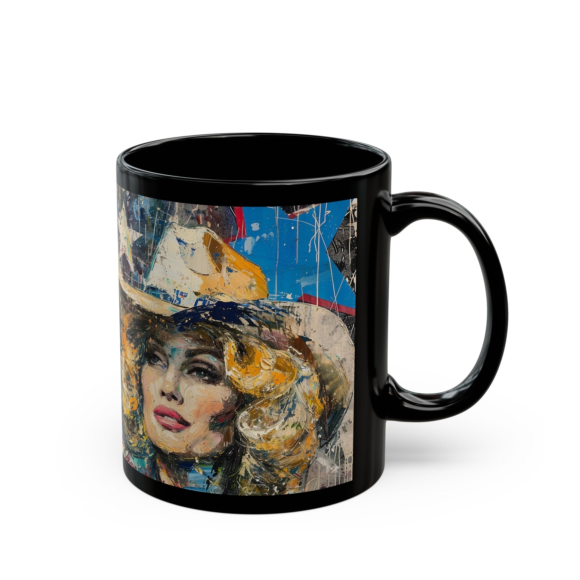 Accent Coffee Mug, 11oz - Country Queen side
