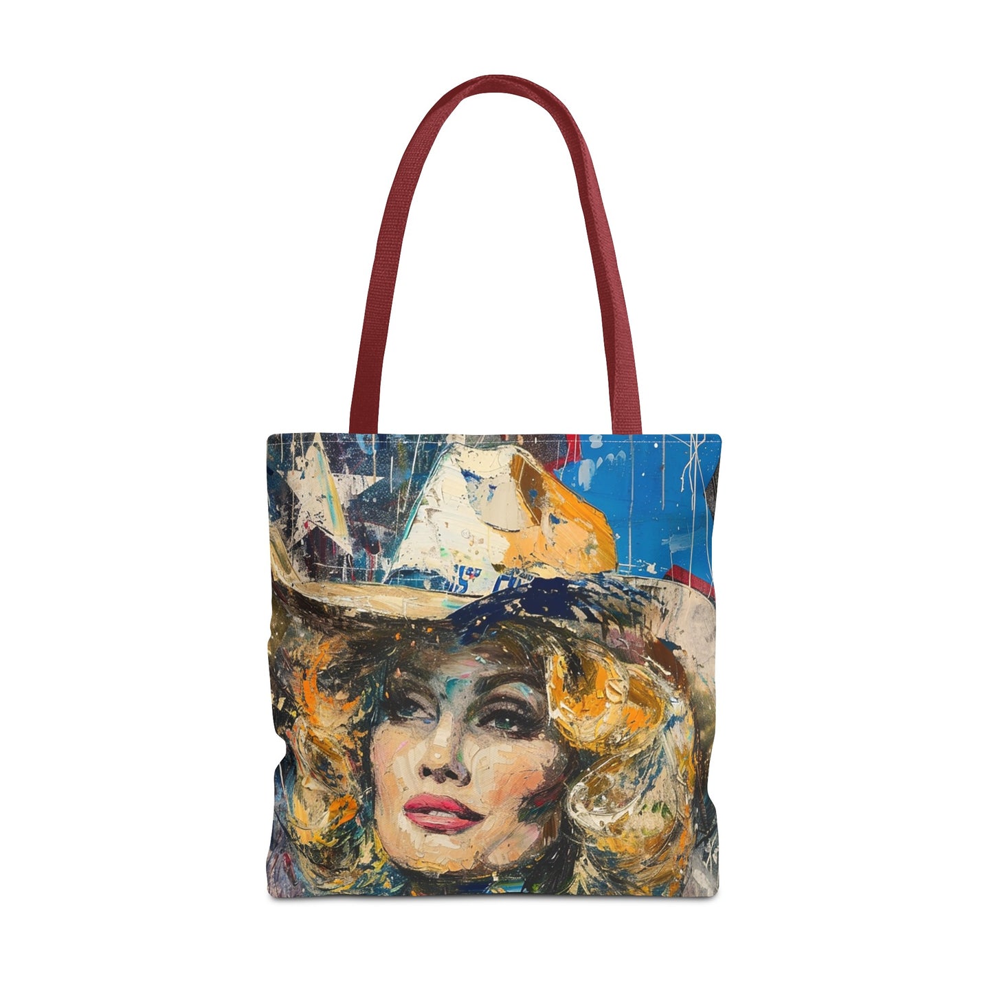 Tote Bag - Country Queen red handle
