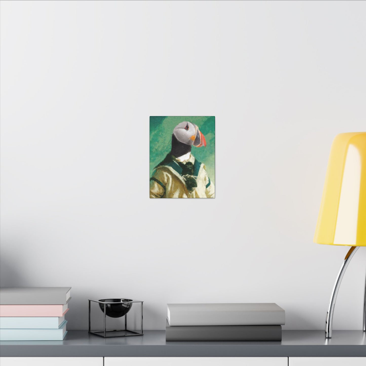 Papageientaucher Ahoi - Leinwand-Galerie-Wraps
