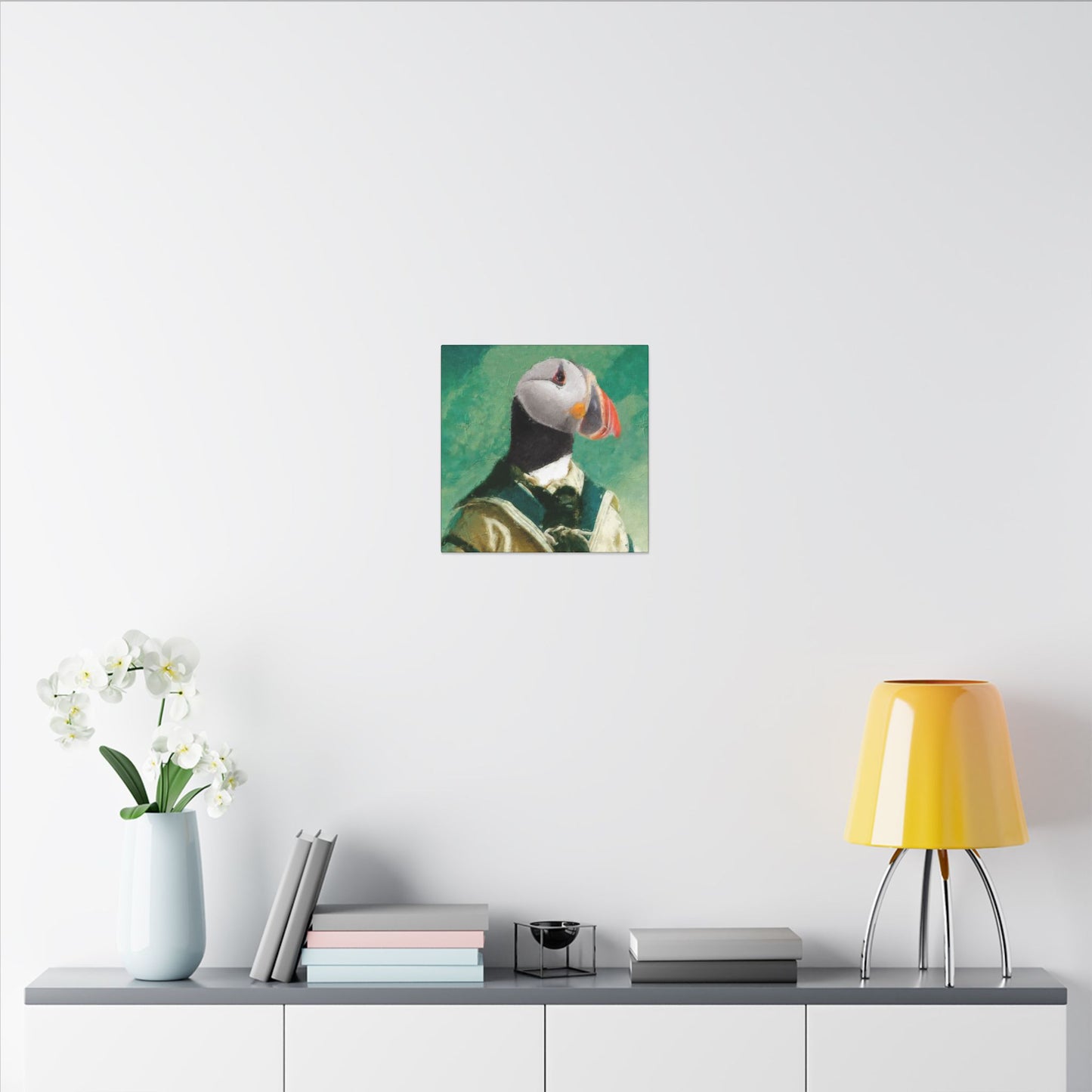 Papageientaucher Ahoi - Leinwand-Galerie-Wraps