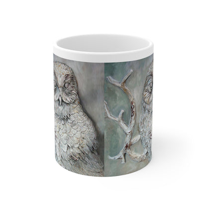Barn Owl - Ceramic Mug 11oz front