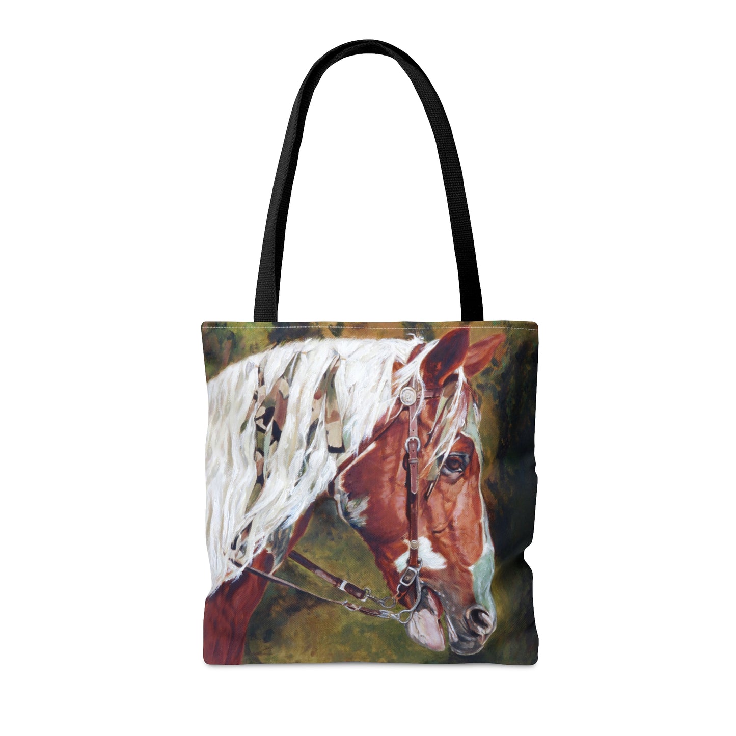 Tote Bag Warriors Horse Equine Design