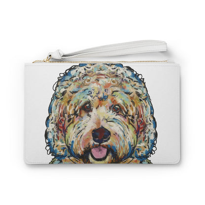Clutch Bag - Doodle Dog Design