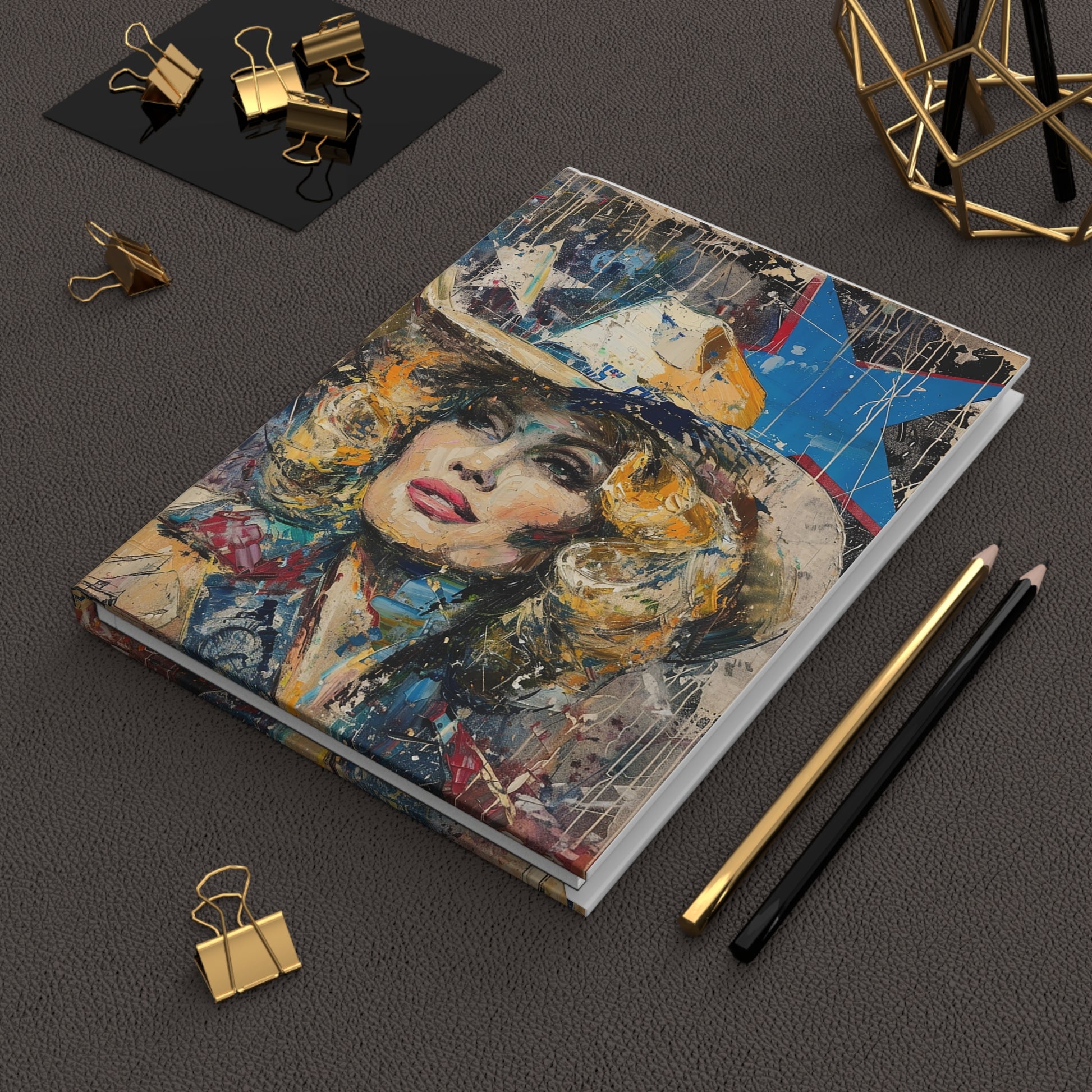 Hardcover Journal Matte - Country Queen in situ