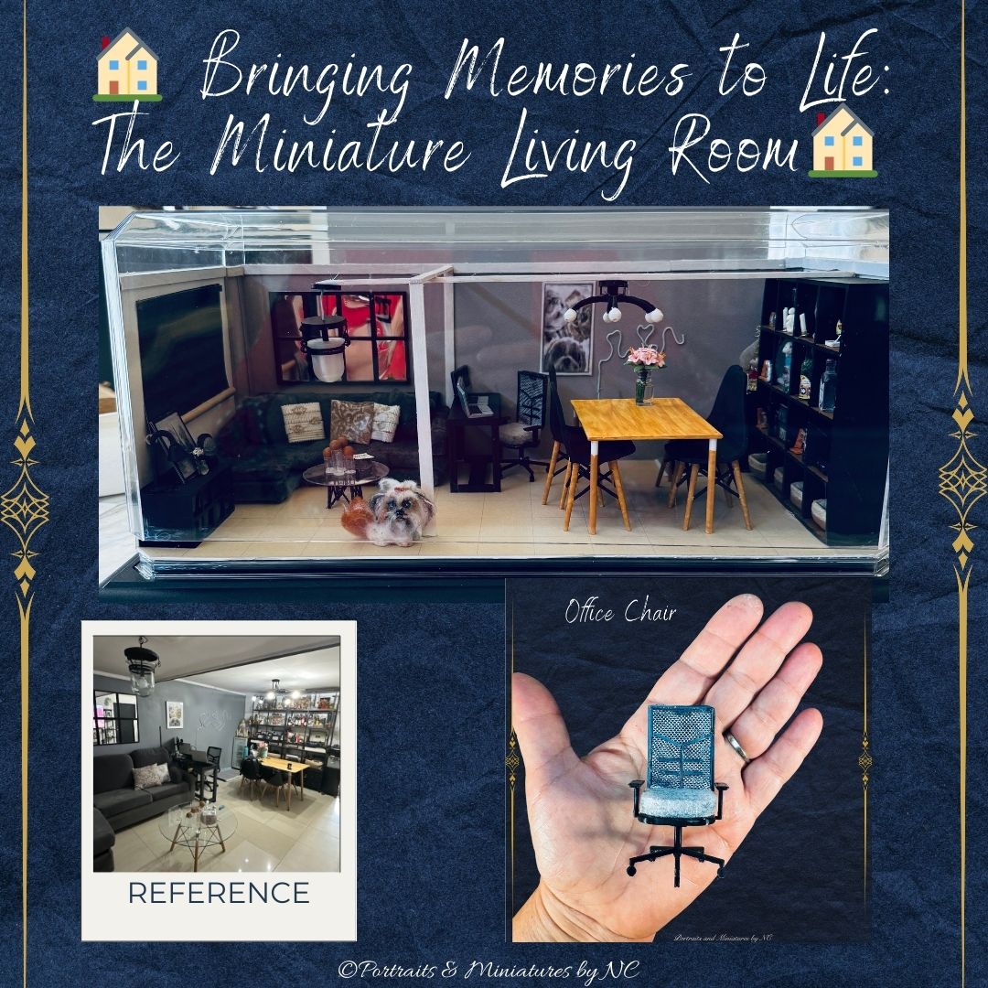 🏠 Bringing Your Living Room to Life: A Custom Diorama Experience! 🏠