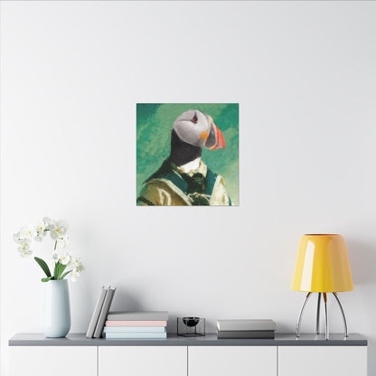 Papageientaucher Ahoi - Leinwand-Galerie-Wraps