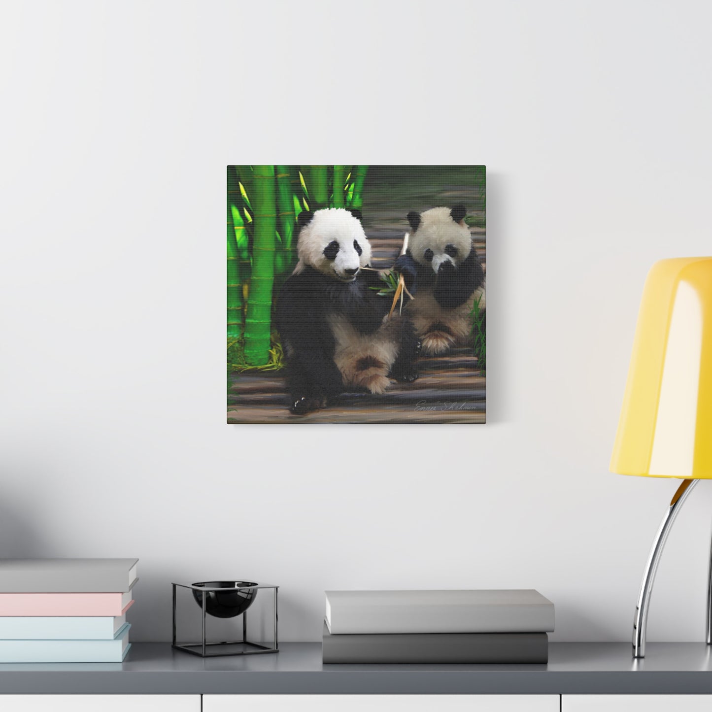 Pandas - Matte Canvas, Stretched, 1.25"