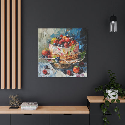 Luscious Dessert - Matte Canvas, Stretched, 1.25" on wall