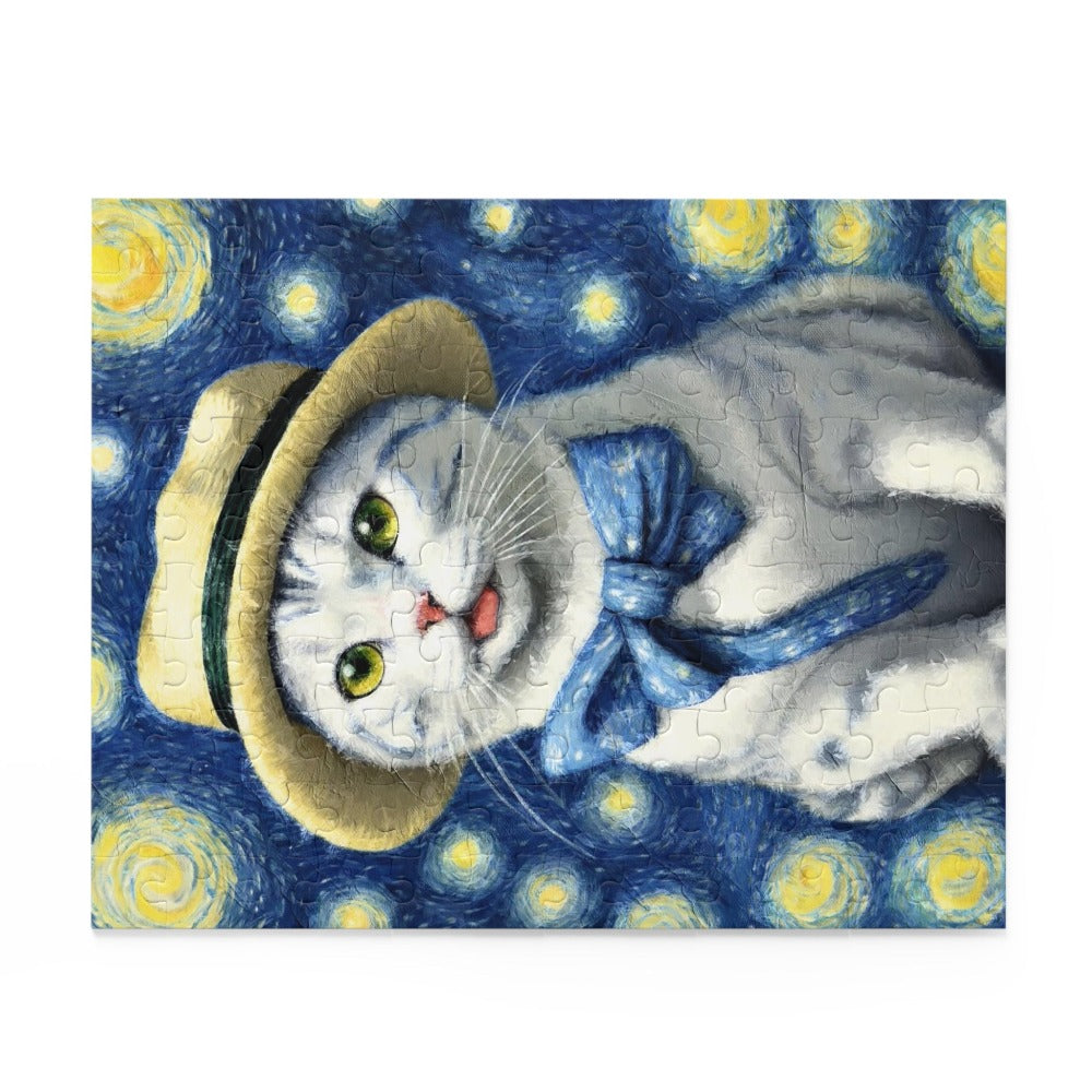 Starry Eye Cat Puzzle