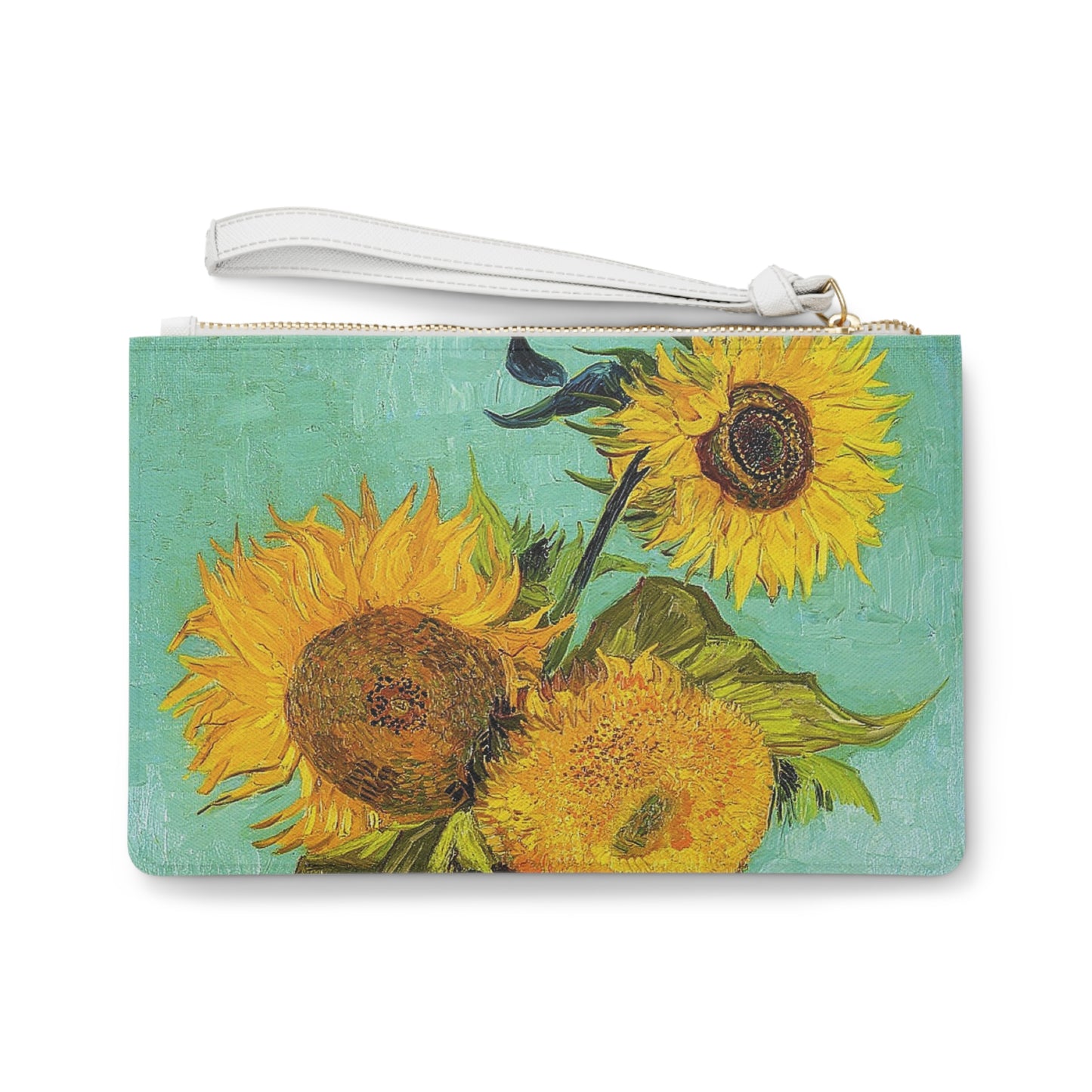 Clutch Bag Van Gogh Sunflower Design