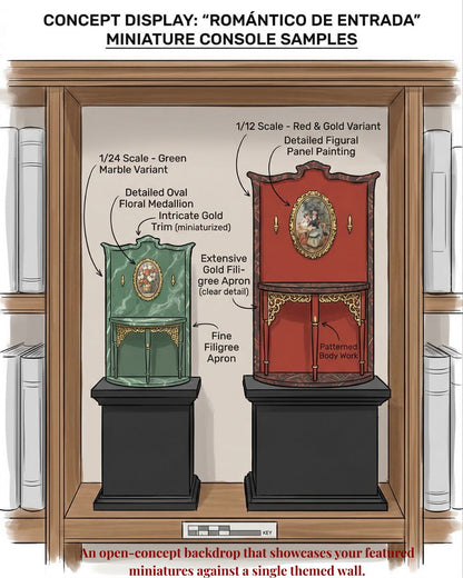 Custom Made Miniature Dioramas, Shadow- and Room Boxes