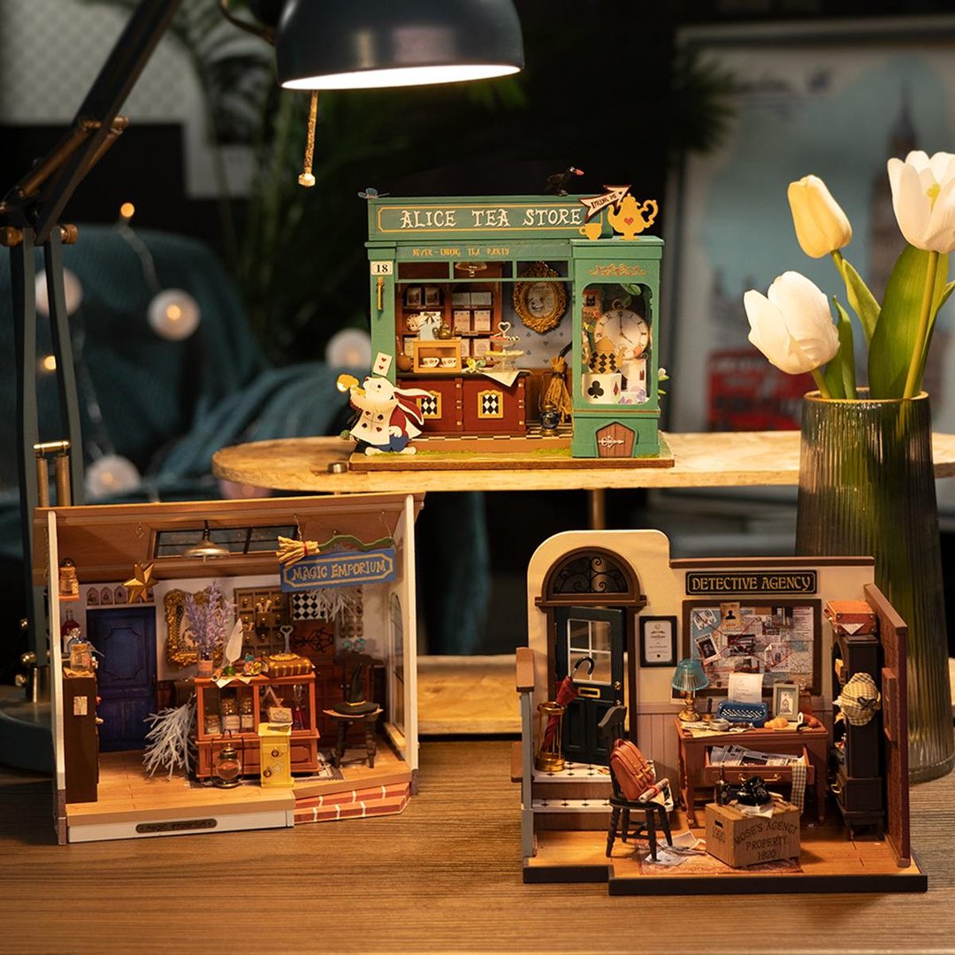 Magic Emporium Kit - Rolife Mystic Archives Series DIY Miniature Wooden Dollhouse