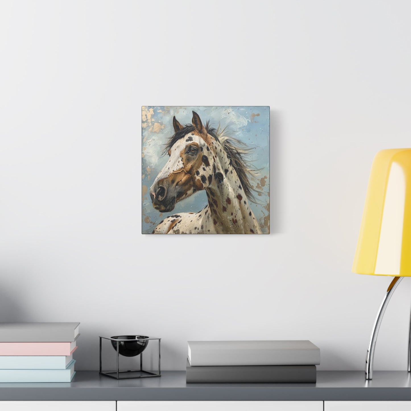 Appaloosa Horse Canvas Print — Equine Wall Art (Matte Stretched Canvas 1.25")