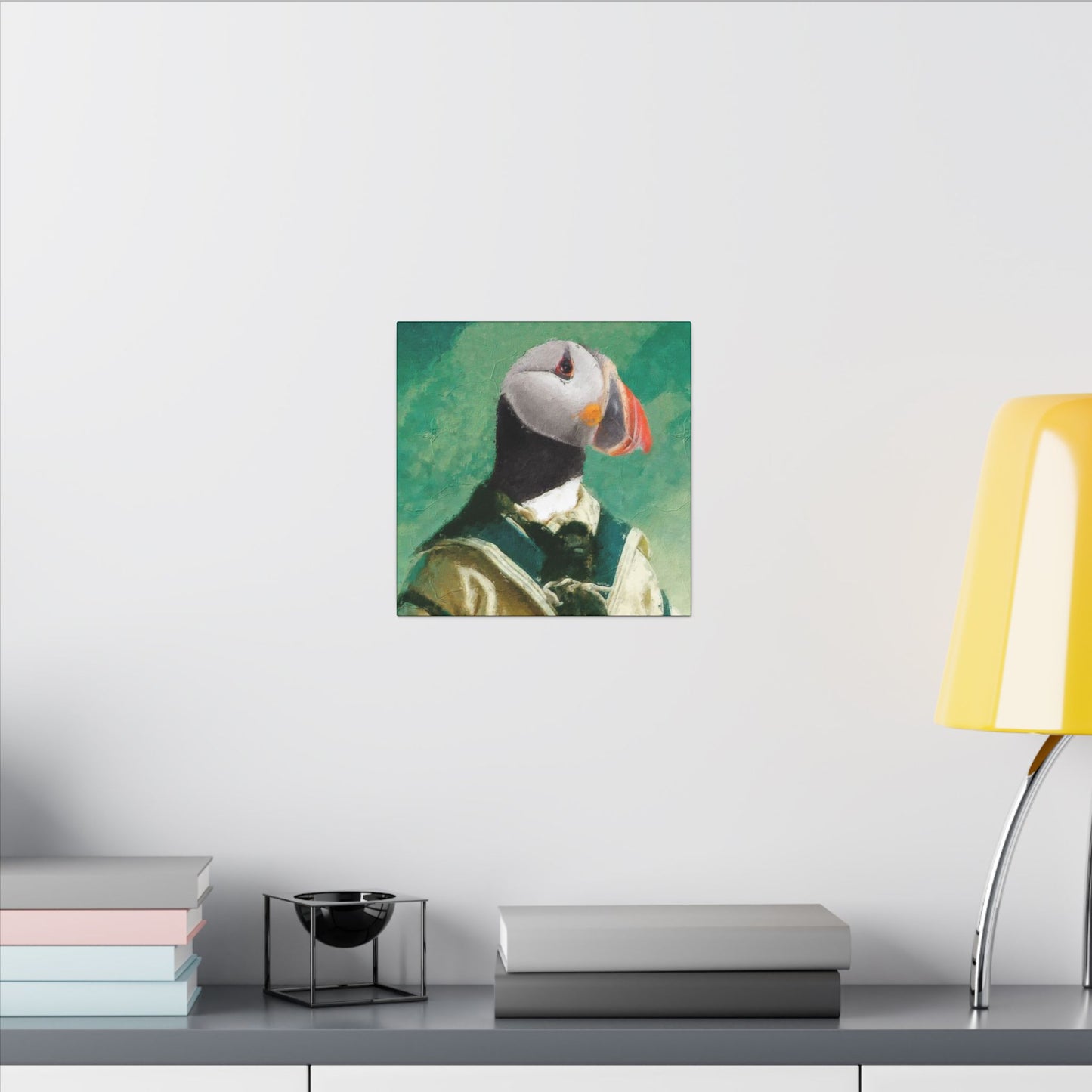 Papageientaucher Ahoi - Leinwand-Galerie-Wraps