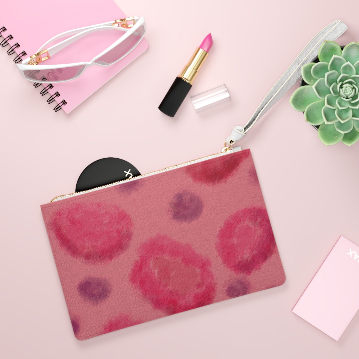 Clutch Bag - Dark Sherbet Contemporary Design