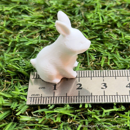 Dollhouse rabbit 3d printed size