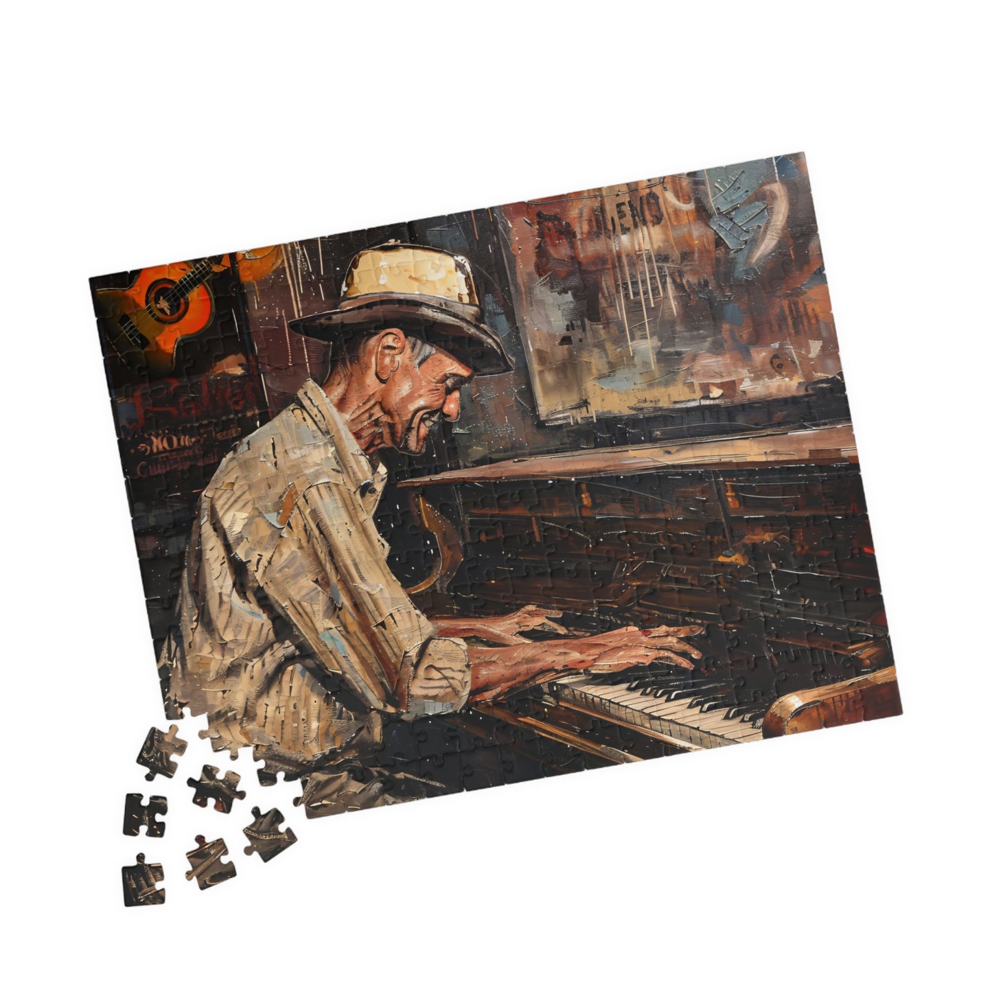 Puzzle (110, 252, 520, 1014-piece) - Honky Tonk Piano Player