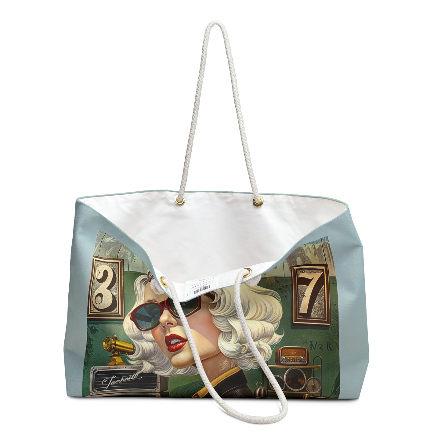 Weekender Tote Bag - Tool Time Blonde