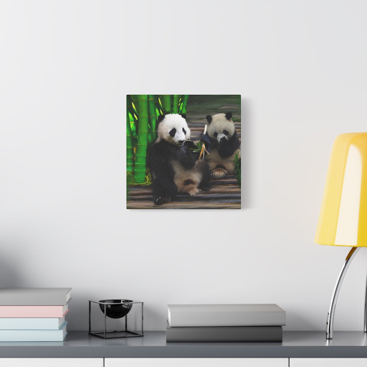 Pandas - Matte Canvas, Stretched, 1.25"