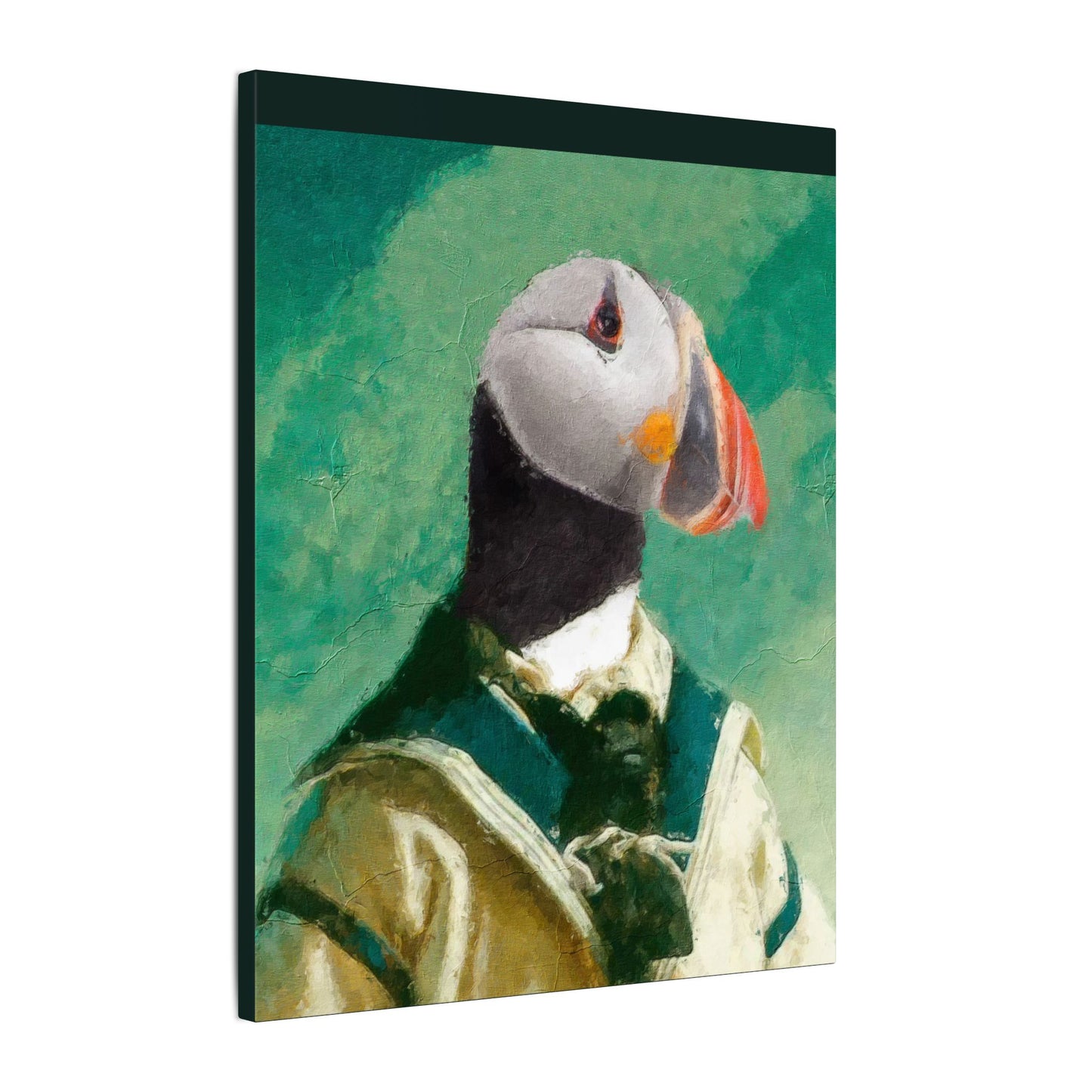 Papageientaucher Ahoi - Leinwand-Galerie-Wraps