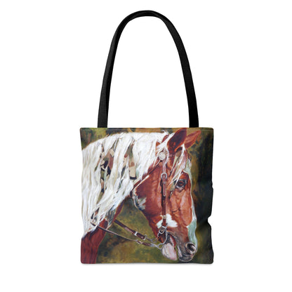 Tote Bag Warriors Horse Equine Design