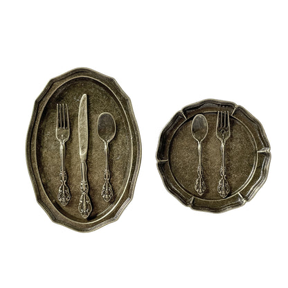 Bronze Green 1/6 Scale table ware set