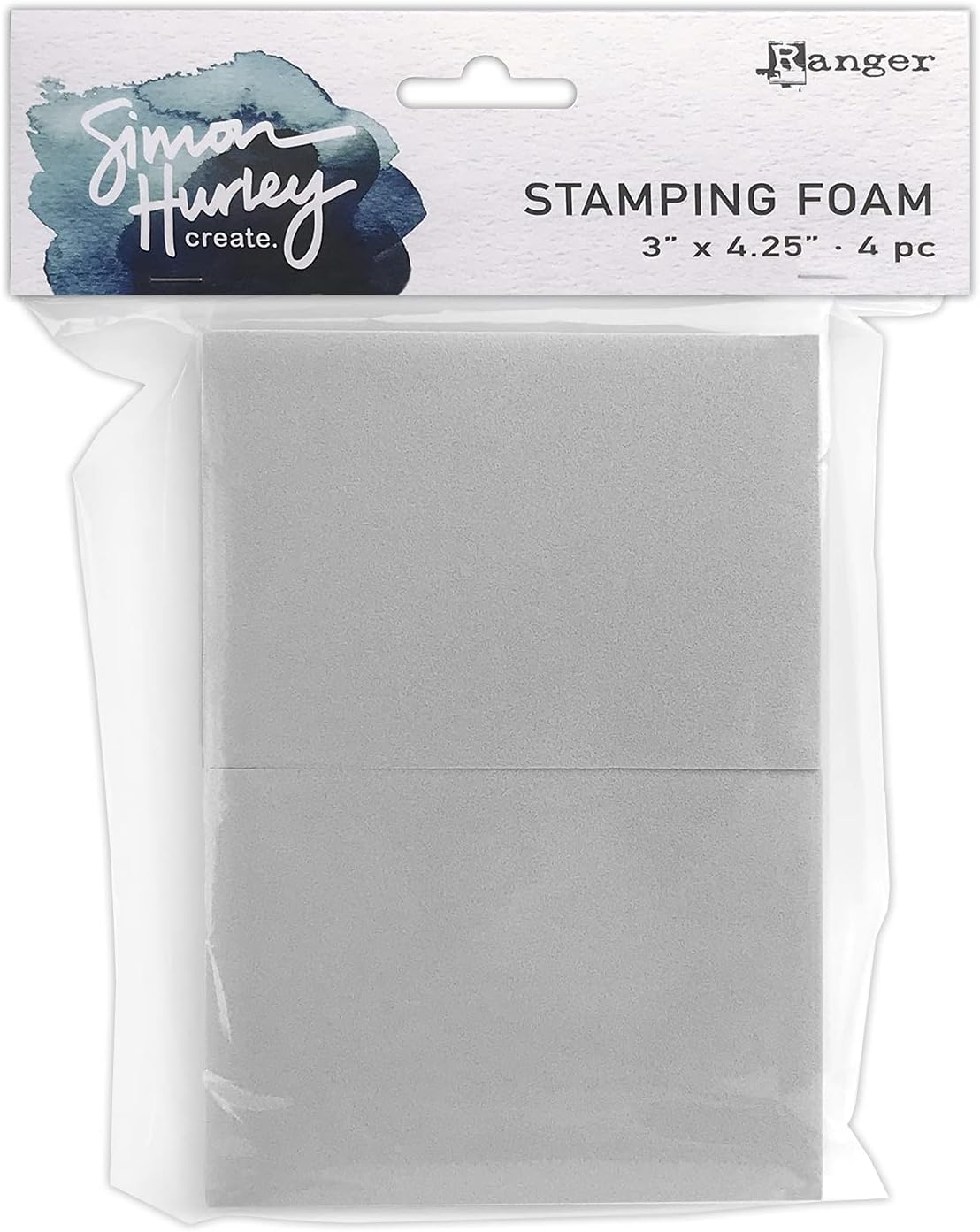 Ranger Simon Hurley Create Stamping Foam - 3" x 4.25" (4 Pack)