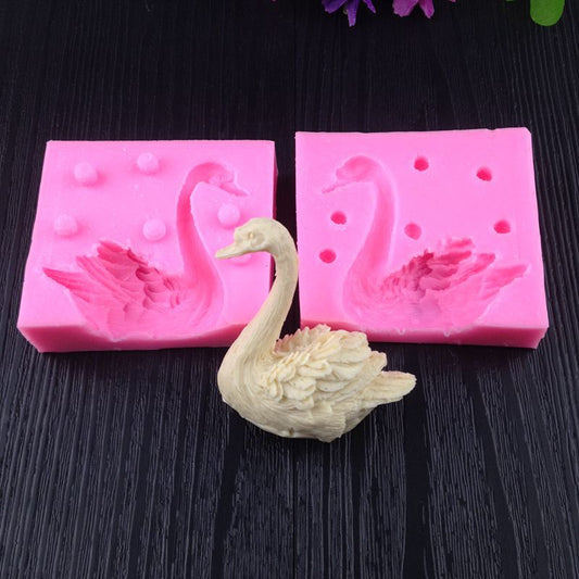 Swan Shape Mold double sides