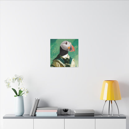 Papageientaucher Ahoi - Leinwand-Galerie-Wraps