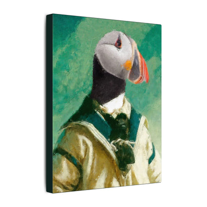 Papageientaucher Ahoi - Leinwand-Galerie-Wraps