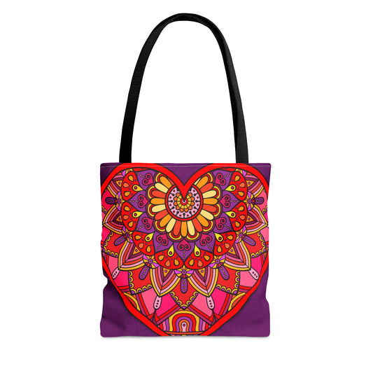 Tote Bag - Colorful Heart