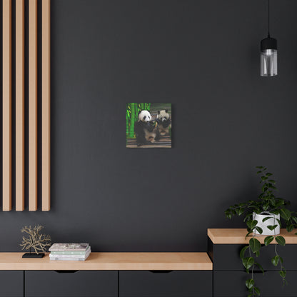 Pandas - Matte Canvas, Stretched, 1.25"