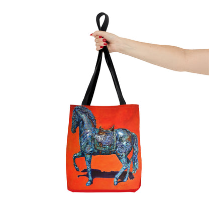 Tote Bag - Indigo Horse Design