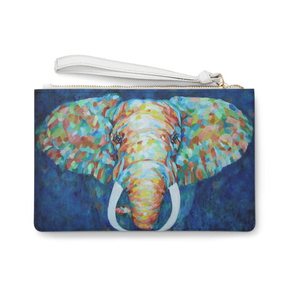 Clutch Bag - Colorful Elephant