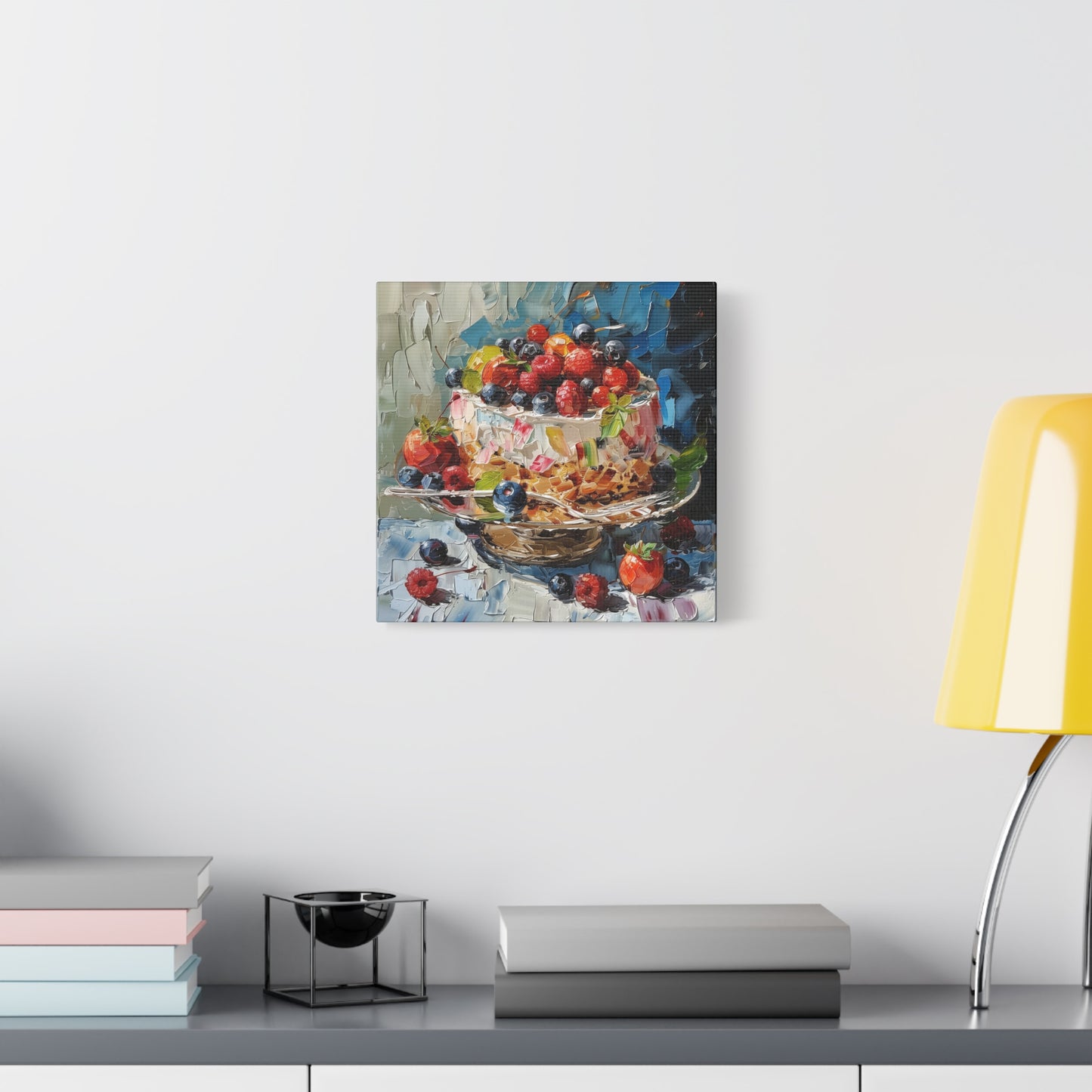 Luscious Dessert - Matte Canvas, Stretched, 1.25" on wall